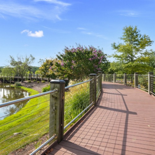 Connected walking path for residents to enjoy the outdoors